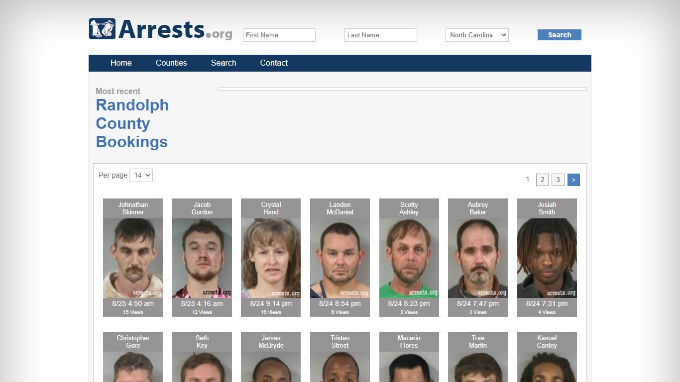 Randolph County Arrests and Inmate Search
